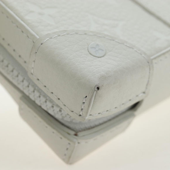 LOUIS VUITTON Taurillon Clemence Soft Trunk LV Friends M80146 Auth 194713SAM