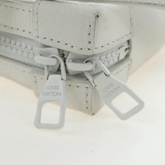LOUIS VUITTON Taurillon Clemence Soft Trunk LV Friends M80146 Auth 194713SAM