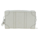 LOUIS VUITTON Taurillon Clemence Soft Trunk LV Friends M80146 Auth 194713SAM-3