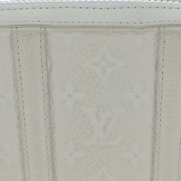 LOUIS VUITTON Taurillon Clemence Soft Trunk LV Friends M80146 Auth 194713SAM