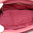 PRADA Galleria Hand Bag Saffiano leather Pink Gold Auth 194716A-17