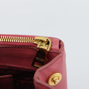 PRADA Galleria Hand Bag Saffiano leather Pink Gold Auth 194716A-22