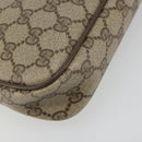GUCCI GG Supreme Shoulder Bag PVC Beige Gold 97 02 068 Auth 194731-13
