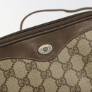 GUCCI GG Supreme Shoulder Bag PVC Beige Gold 97 02 068 Auth 194731-14
