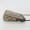 GUCCI GG Supreme Shoulder Bag PVC Beige Gold 97 02 068 Auth 194731-4