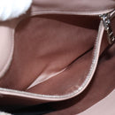 Miu Miu Chain Shoulder Bag fur Pink Silver Auth 194738V-23