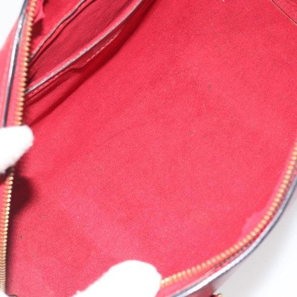 LOUIS VUITTON Epi Soufflot Hand Bag Red M52227 LV Auth 194739