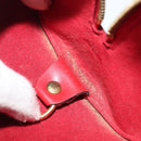 LOUIS VUITTON Epi Soufflot Hand Bag Red M52227 LV Auth 194739-12