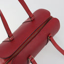LOUIS VUITTON Epi Soufflot Hand Bag Red M52227 LV Auth 194739-6