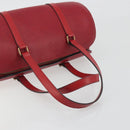 LOUIS VUITTON Epi Soufflot Hand Bag Red M52227 LV Auth 194739-8