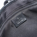 GUCCI GG Canvas Jackie Hand Bag Black Silver 001 3306 Auth 194743V-16