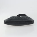 GUCCI GG Canvas Jackie Hand Bag Black Silver 001 3306 Auth 194743V-9