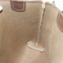 GUCCI GG Supreme Web Sherry Line Tote Bag PVC Beige Gold 40 02 003 Auth 194744-18