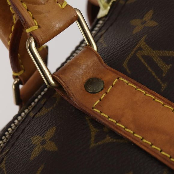 LOUIS VUITTON Monogram Keepall Bandouliere 45 Boston Bag M41418 LV Auth 194750