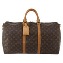 LOUIS VUITTON Monogram Keepall Bandouliere 45 Boston Bag M41418 LV Auth 194750-2