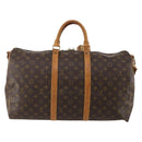 LOUIS VUITTON Monogram Keepall Bandouliere 45 Boston Bag M41418 LV Auth 194750-3