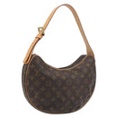 LOUIS VUITTON Monogram Croissant MM Shoulder Bag M51512 LV Auth 194753SAV-1