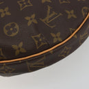 LOUIS VUITTON Monogram Croissant MM Shoulder Bag M51512 LV Auth 194753SAV-12