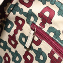 GUCCI GG Canvas Guccissima Abbey Tote Bag Leather White Gold 130736 Auth 194757V-19