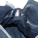 Miu Miu Hand Bag Leather 2way Black Gold Auth 194760V-25