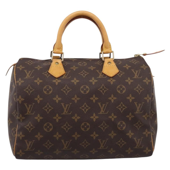 LOUIS VUITTON Monogram Speedy 30 Hand Bag M41526 LV Auth 194768V