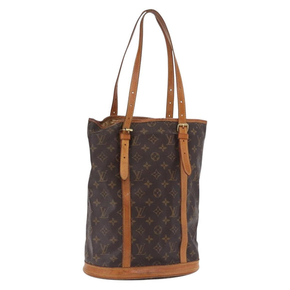 LOUIS VUITTON Monogram Bucket GM Shoulder Bag M42236 LV Auth 194770