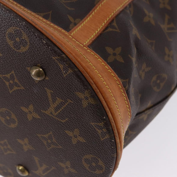 LOUIS VUITTON Monogram Bucket GM Shoulder Bag M42236 LV Auth 194770