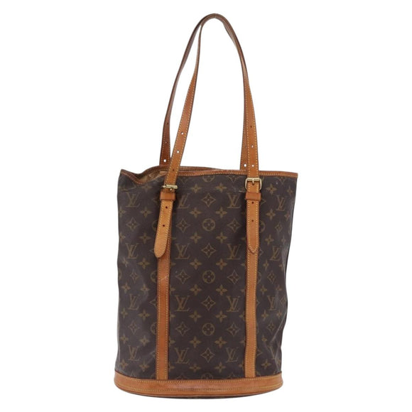 LOUIS VUITTON Monogram Bucket GM Shoulder Bag M42236 LV Auth 194770