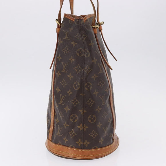 LOUIS VUITTON Monogram Bucket GM Shoulder Bag M42236 LV Auth 194770