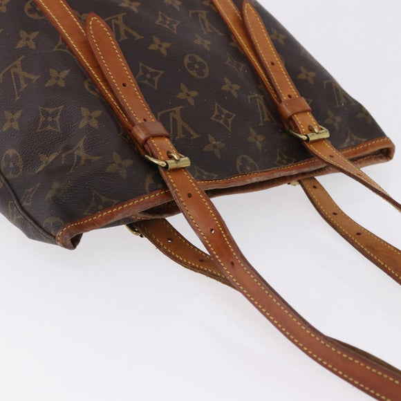 LOUIS VUITTON Monogram Bucket GM Shoulder Bag M42236 LV Auth 194770