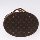 LOUIS VUITTON Monogram Bucket GM Shoulder Bag M42236 LV Auth 194770-9
