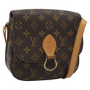 LOUIS VUITTON Monogram Saint Cloud MM Shoulder Bag M51243 LV Auth 194772-1