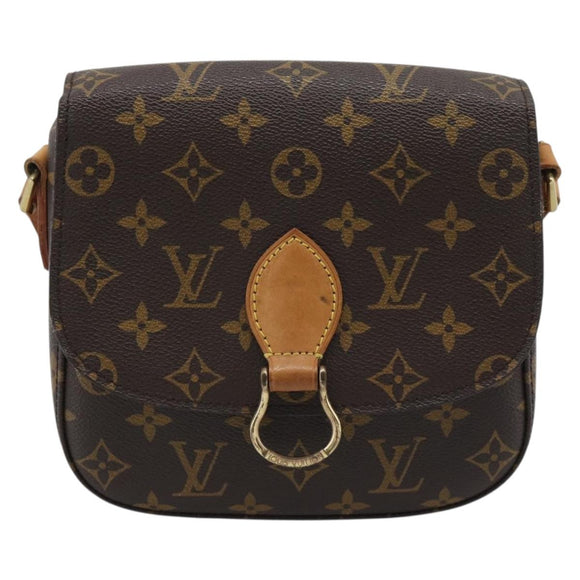 LOUIS VUITTON Monogram Saint Cloud MM Shoulder Bag M51243 LV Auth 194772