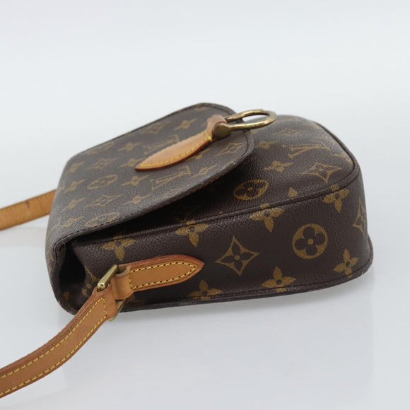 LOUIS VUITTON Monogram Saint Cloud MM Shoulder Bag M51243 LV Auth 194772