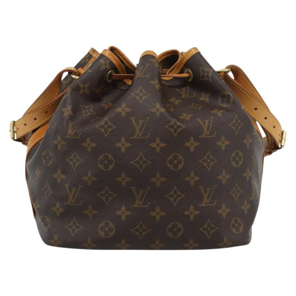 LOUIS VUITTON Monogram Petit Noe Shoulder Bag M42226 LV Auth 194774V
