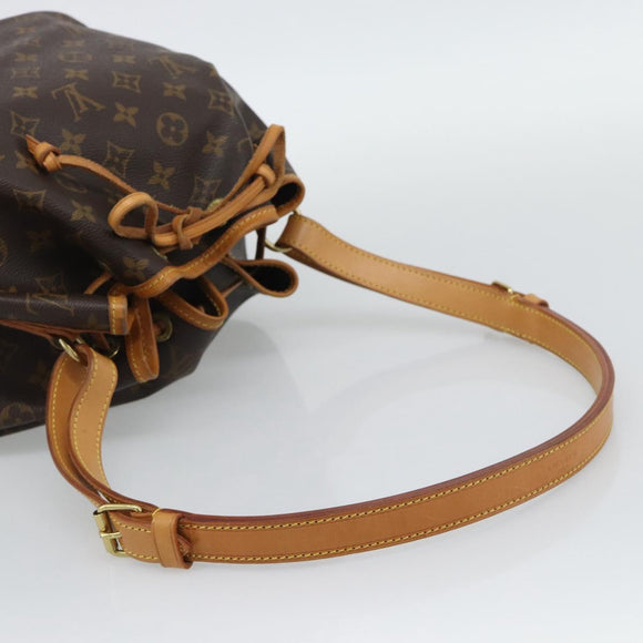 LOUIS VUITTON Monogram Petit Noe Shoulder Bag M42226 LV Auth 194774V