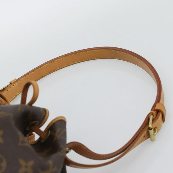LOUIS VUITTON Monogram Petit Noe Shoulder Bag M42226 LV Auth 194774V