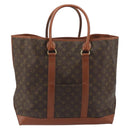 LOUIS VUITTON Monogram Sack Weekend GM Tote Bag M42420 LV Auth 194775-3