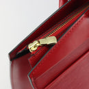 LOUIS VUITTON Epi Riviera Hand Bag Red M48187 LV Auth 194780-16