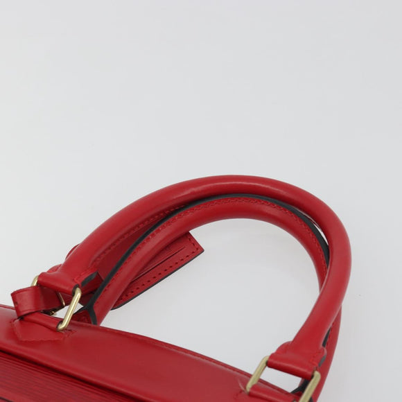 LOUIS VUITTON Epi Riviera Hand Bag Red M48187 LV Auth 194780