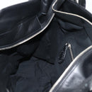 BALENCIAGA Neo Classic City Hand Bag Leather 2way Black Silver Auth 194832SAM-20