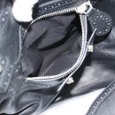 BALENCIAGA Neo Classic City Hand Bag Leather 2way Black Silver Auth 194832SAM-24