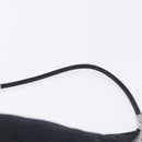 GUCCI GG Canvas Shoulder Bag Black Silver 001 3814 Auth 194836V-8