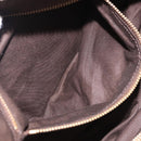 Miu Miu Shoulder Bag Nylon Beige Gold Auth 194838A-26