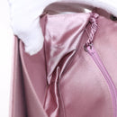 BOTTEGA VENETA INTRECCIATO Shoulder Bag Satin Pink Silver Auth 194840V-17