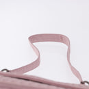 BOTTEGA VENETA INTRECCIATO Shoulder Bag Satin Pink Silver Auth 194840V-8