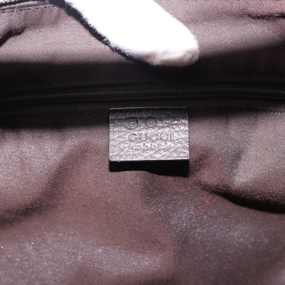 GUCCI GG Crystal Abbey Bag Coated Canvas Outlet Beige Gold 272380 Auth 194842V