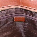 BURBERRY Nova Check blue Tote Bag PVC Beige Gold Auth 194843V-16