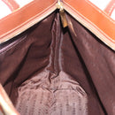 BURBERRY Nova Check blue Tote Bag PVC Beige Gold Auth 194843V-18