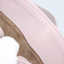 BOTTEGA VENETA INTRECCIATO Chain Shoulder Bag Leather Pink Gold Auth 194846V-17